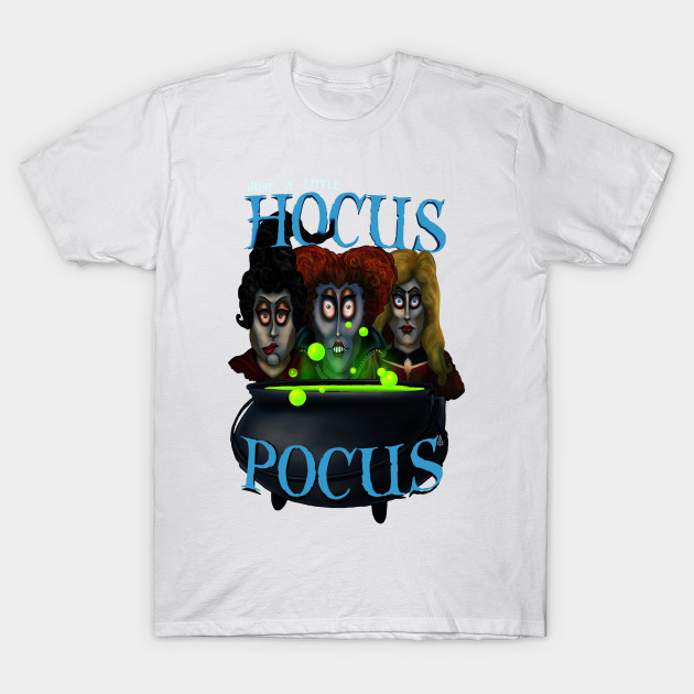 Just a Little Hocus Pocus by Topher Adam 2017 T-Shirt-TOZ